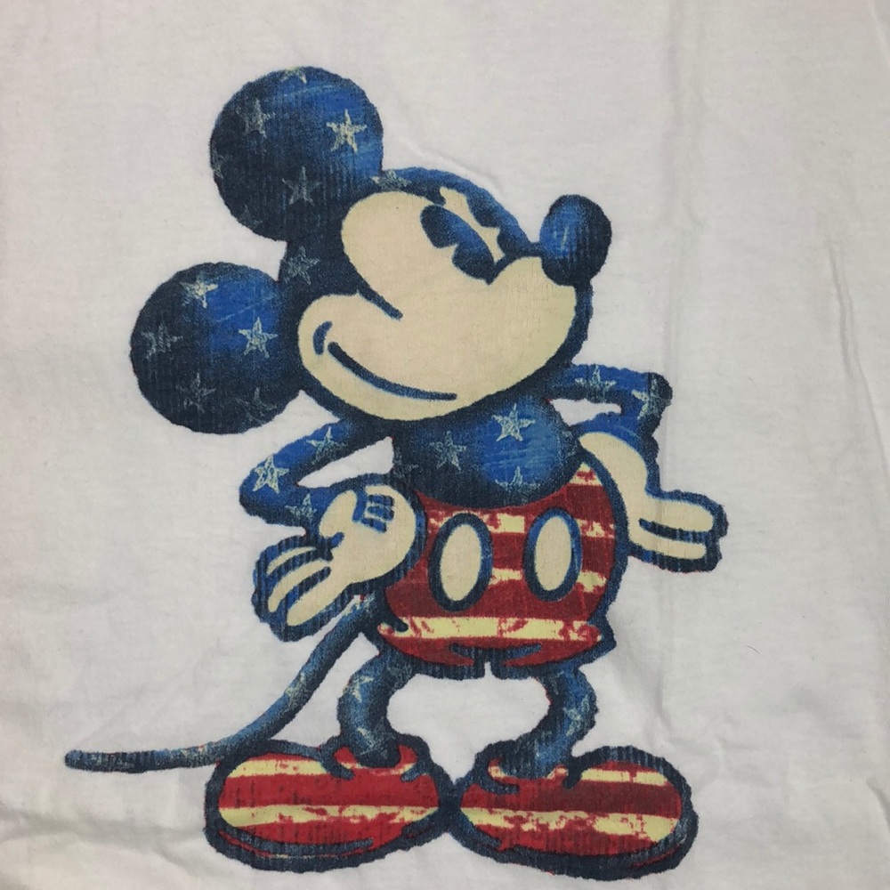 Vtg Disney store Mickey tee SZ large